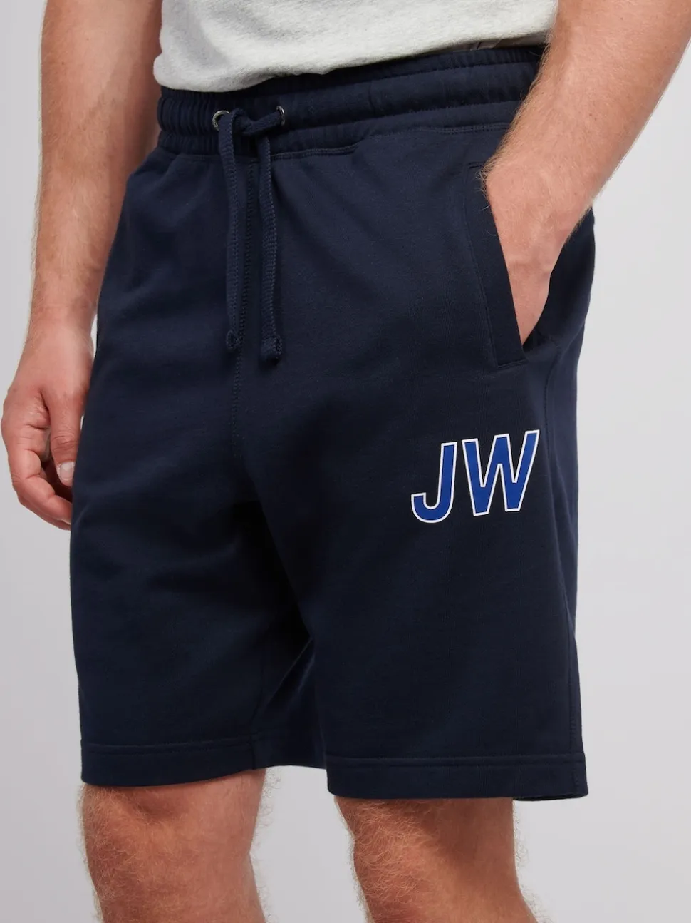 Jack Wills Blue Sport Club Loopback Shorts
