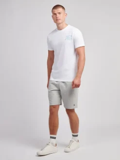 Jack Wills Grey Balmore Loopback Shorts
