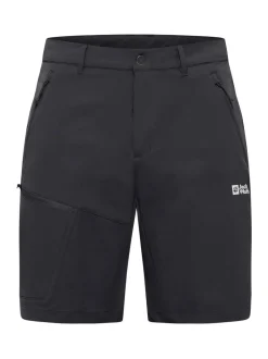 Jack Wolfskin Mens Pico Trail Active Black Shorts