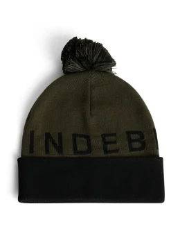 J.Lindeberg Black Brannon Beanie