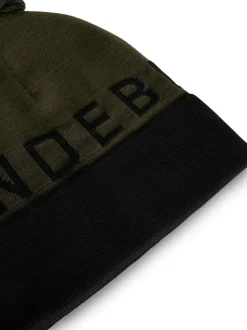 J.Lindeberg Black Brannon Beanie