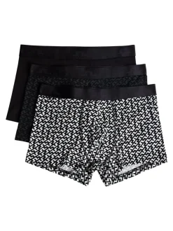 J.Lindeberg Black Seasonal Bridge Boxers 3pack