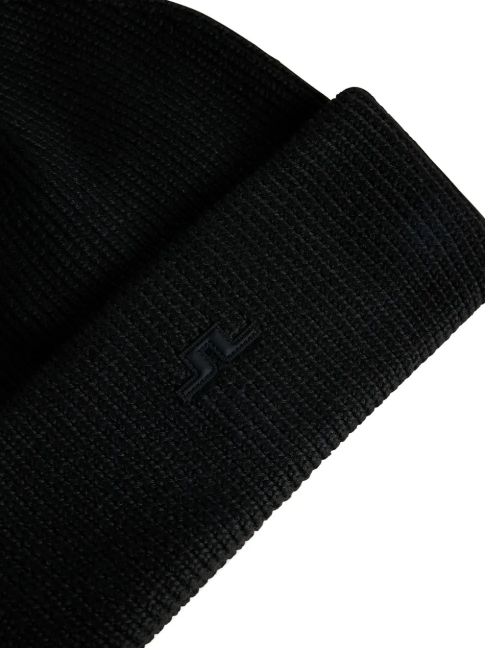 J.Lindeberg Black Ski Karlos Beanie