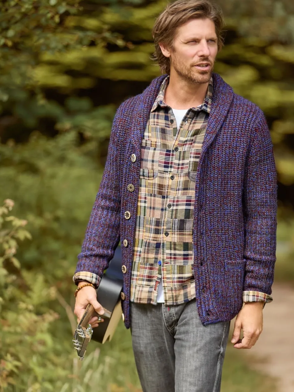 Joe Browns Purple Reel Shawl Cardigan