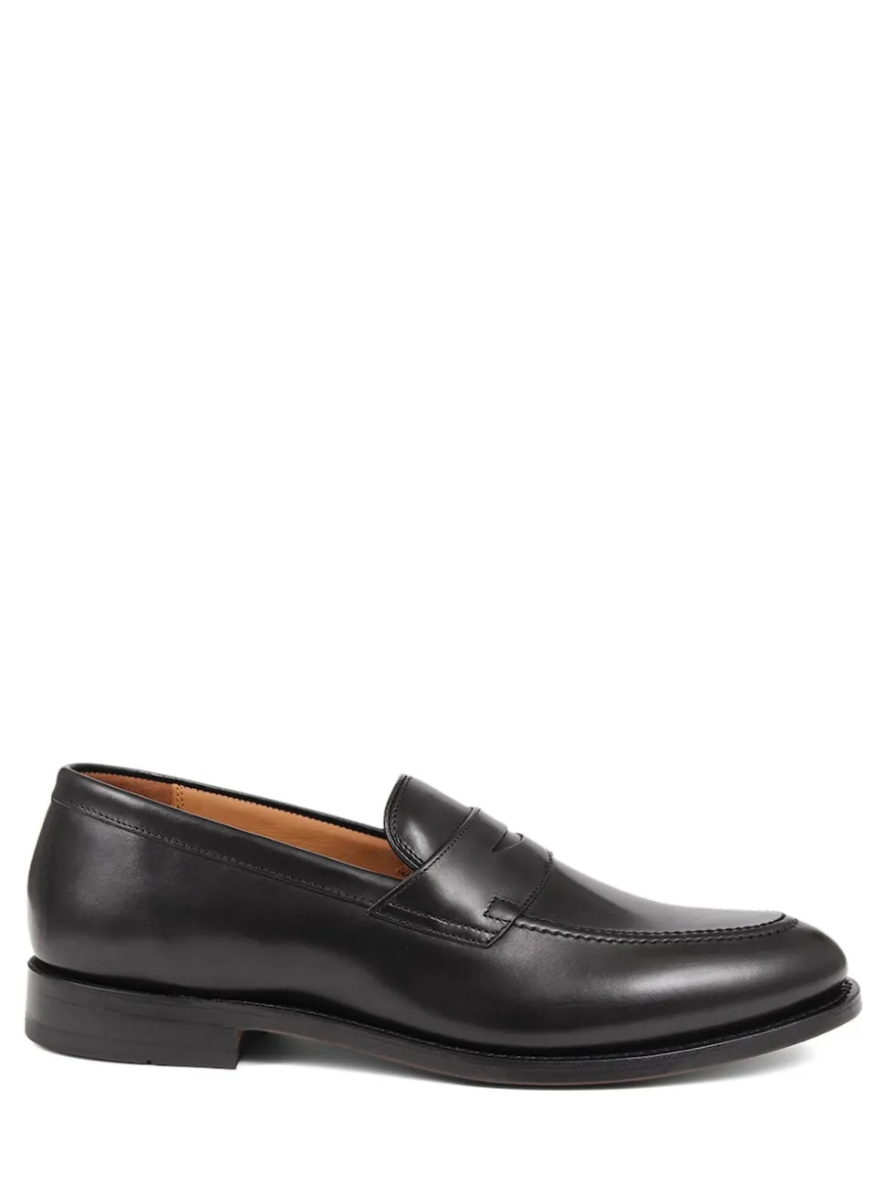 Jones Bootmaker Black Barcelona Leather Loafers