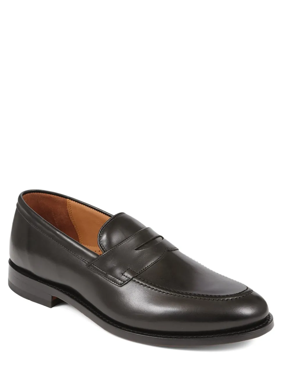 Jones Bootmaker Black Barcelona Leather Loafers