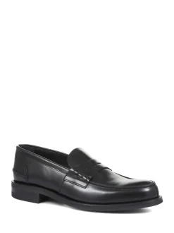 Jones Bootmaker Black Chorleywood 2 Leather Penny Loafers