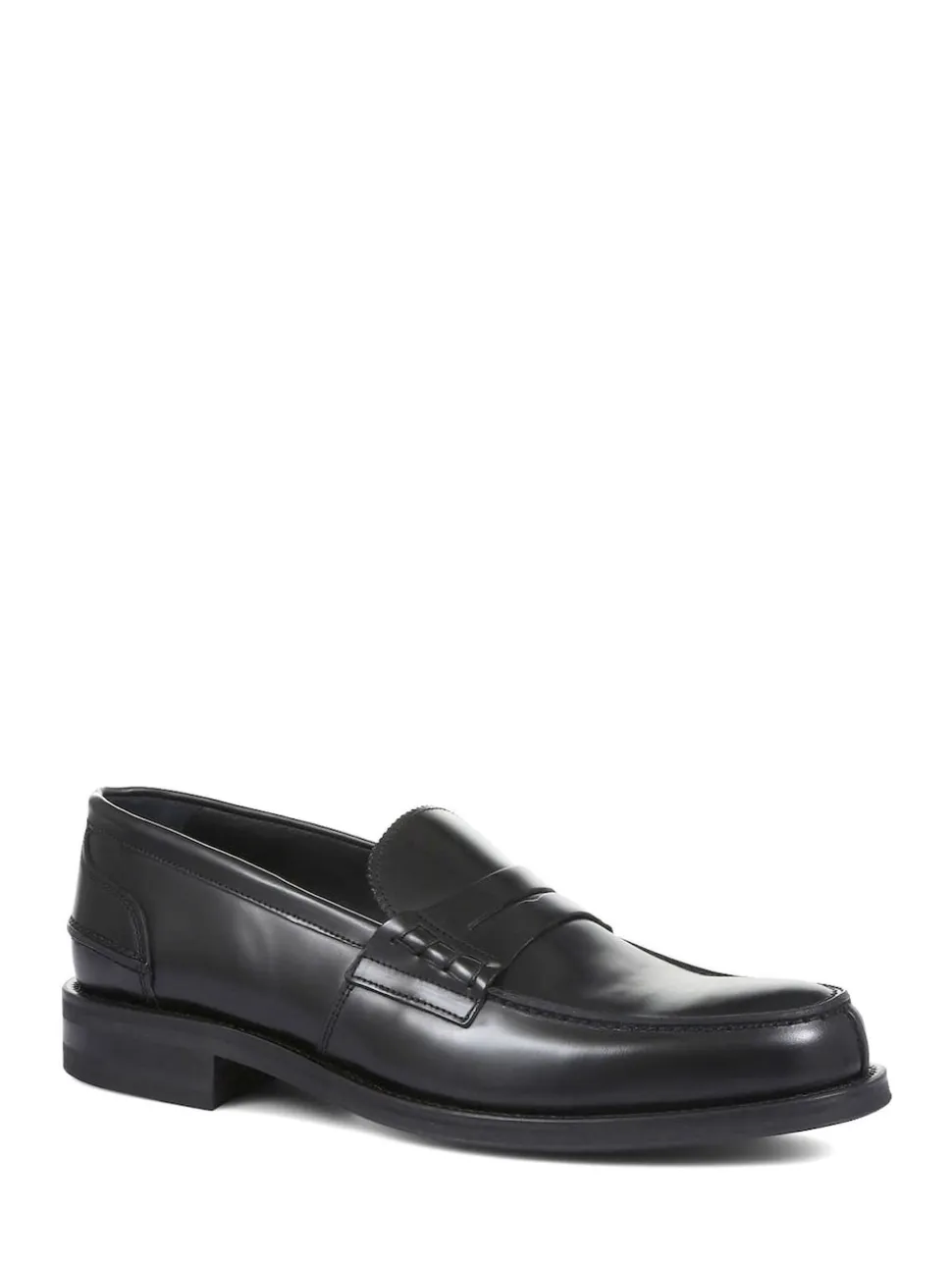 Jones Bootmaker Black Chorleywood 2 Leather Penny Loafers