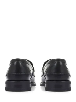Jones Bootmaker Black Chorleywood 2 Leather Penny Loafers