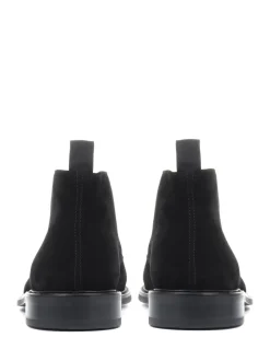 Jones Bootmaker Black Deacon Suede Chukka Boots