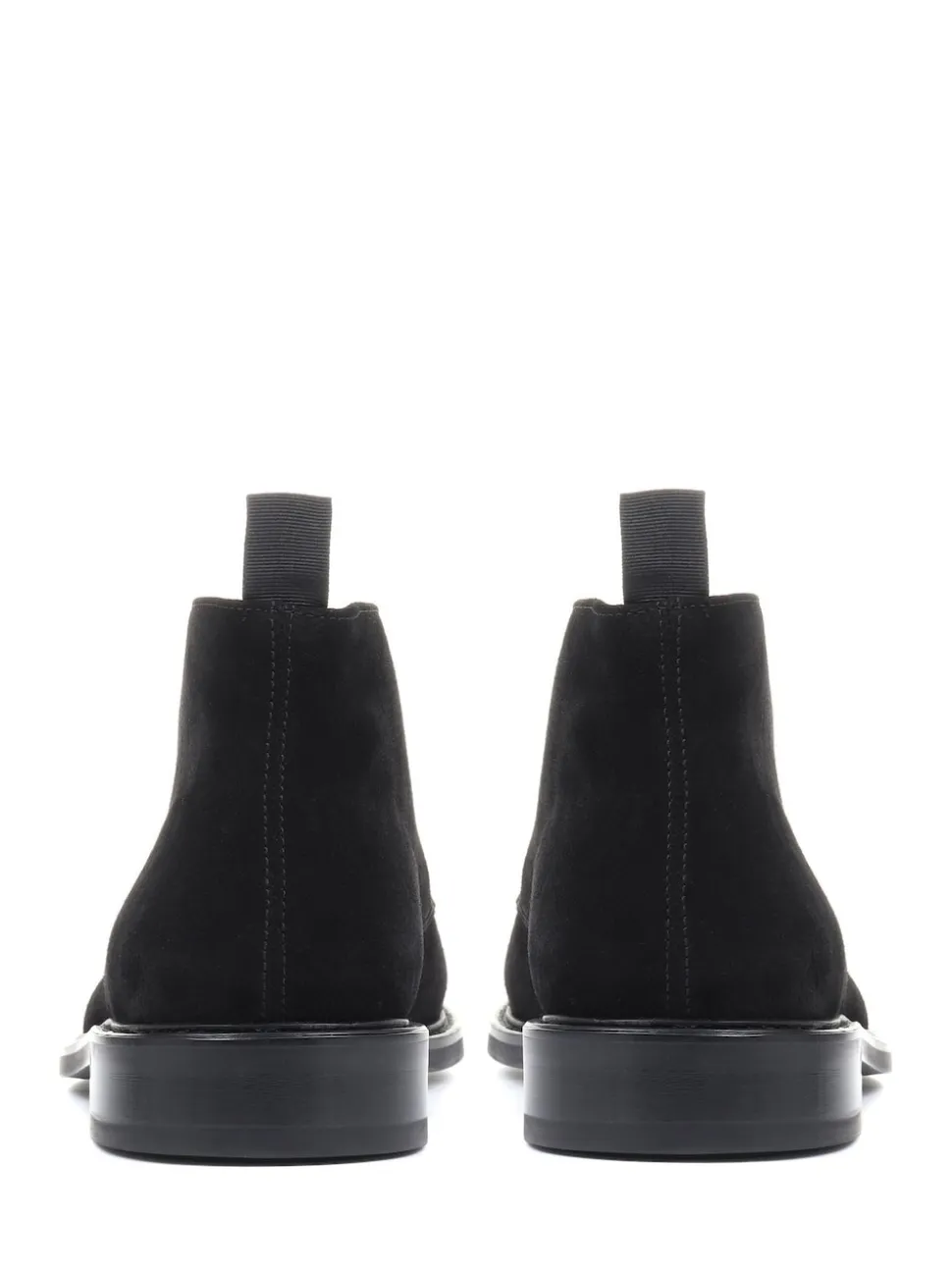Jones Bootmaker Black Deacon Suede Chukka Boots