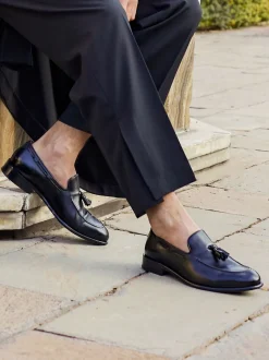 Jones Bootmaker Black Devon2 Leather Loafers