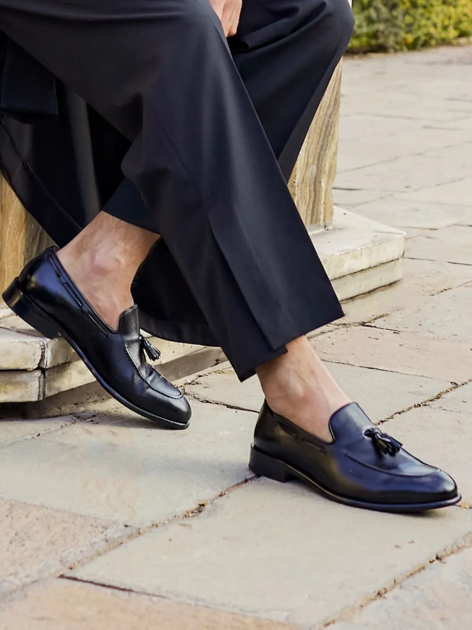 Jones Bootmaker Black Devon2 Leather Loafers