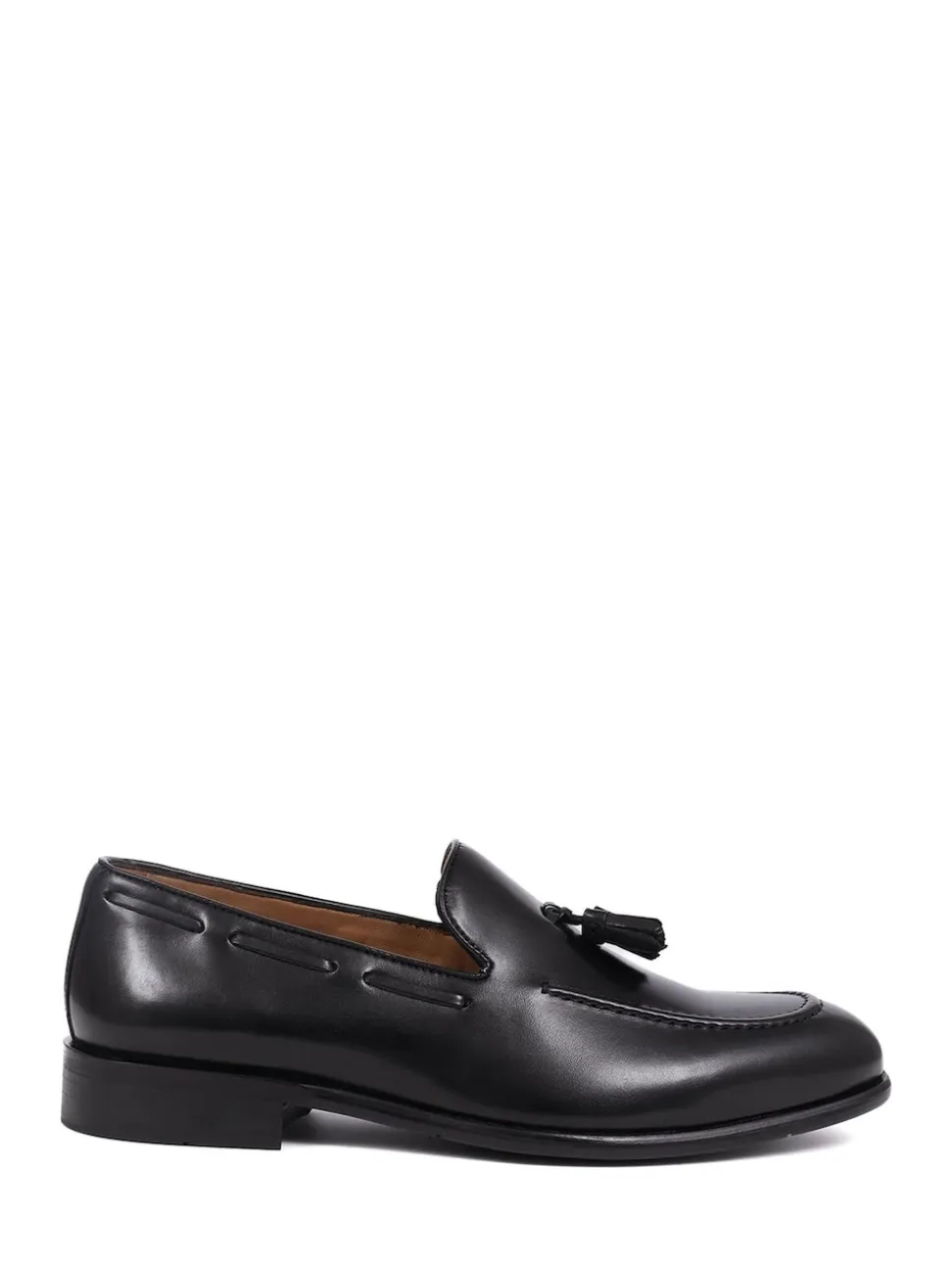 Jones Bootmaker Black Devon2 Leather Loafers