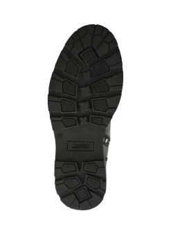 Jones Bootmaker Black Essex Chunky Leather Boots