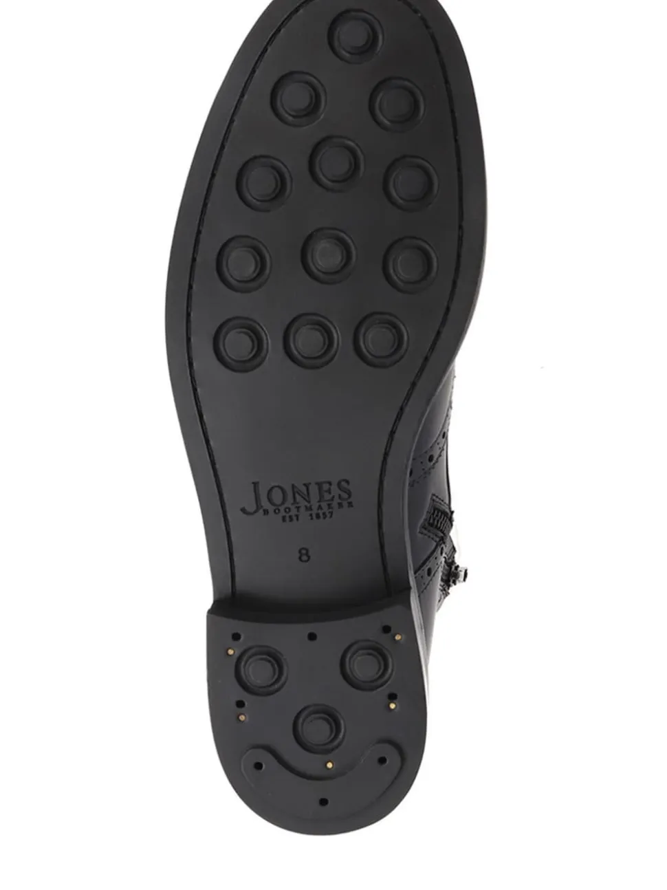 Jones Bootmaker Black Fletcher Leather Boots