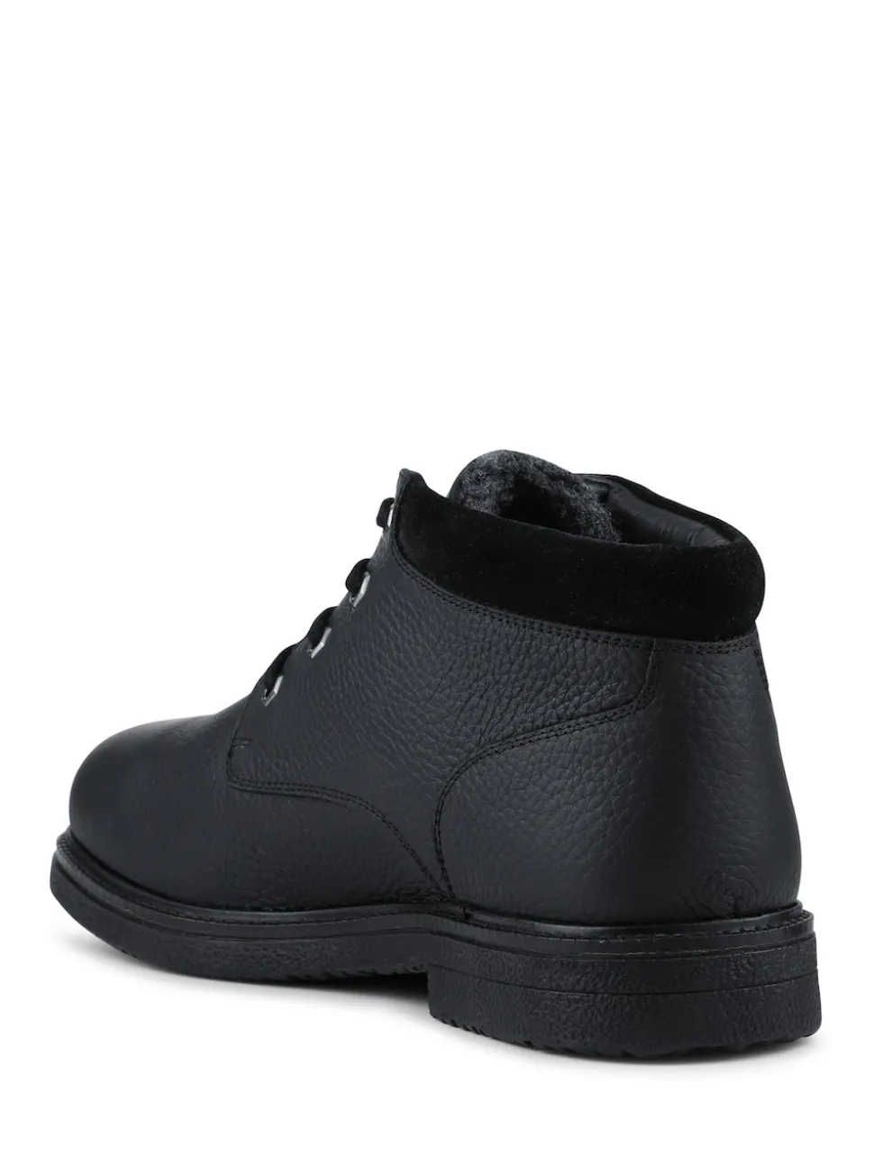 Jones Bootmaker Black Halifax Waterproof Leather Ankle Boots