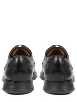 Jones Bootmaker Black London City 2 Brogues Derby Shoes