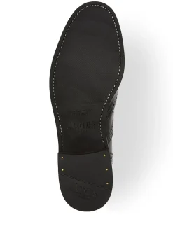 Jones Bootmaker Black Men’s Leather Lace Smart Shoes