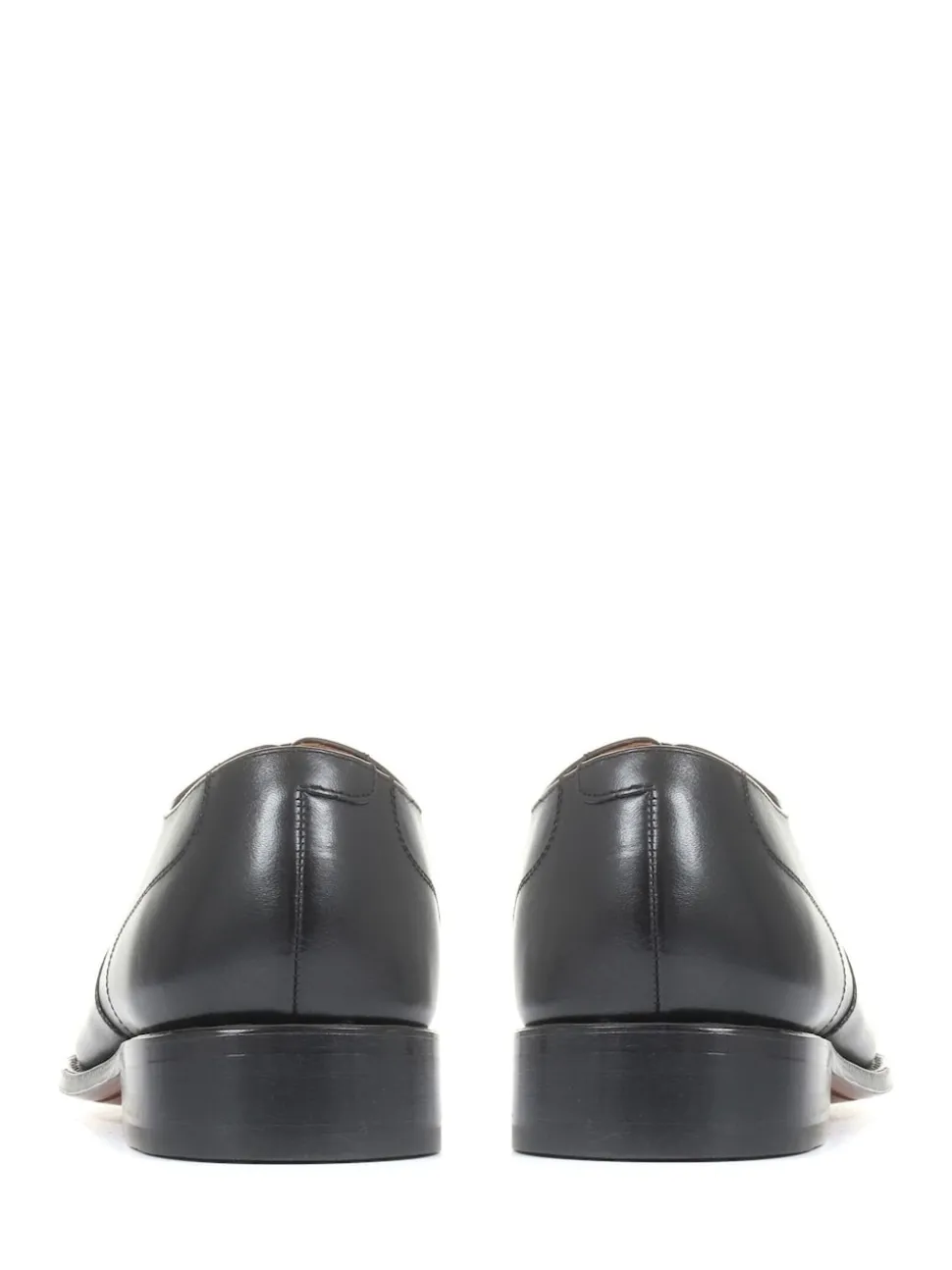 Jones Bootmaker Black Men’s Leather Wide-Fit Lace Smart Shoes