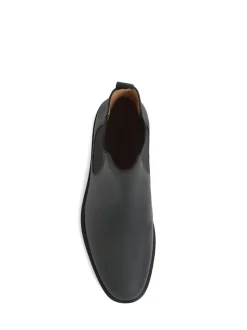 Jones Bootmaker Black Mens Debden Leather Chelsea Boots