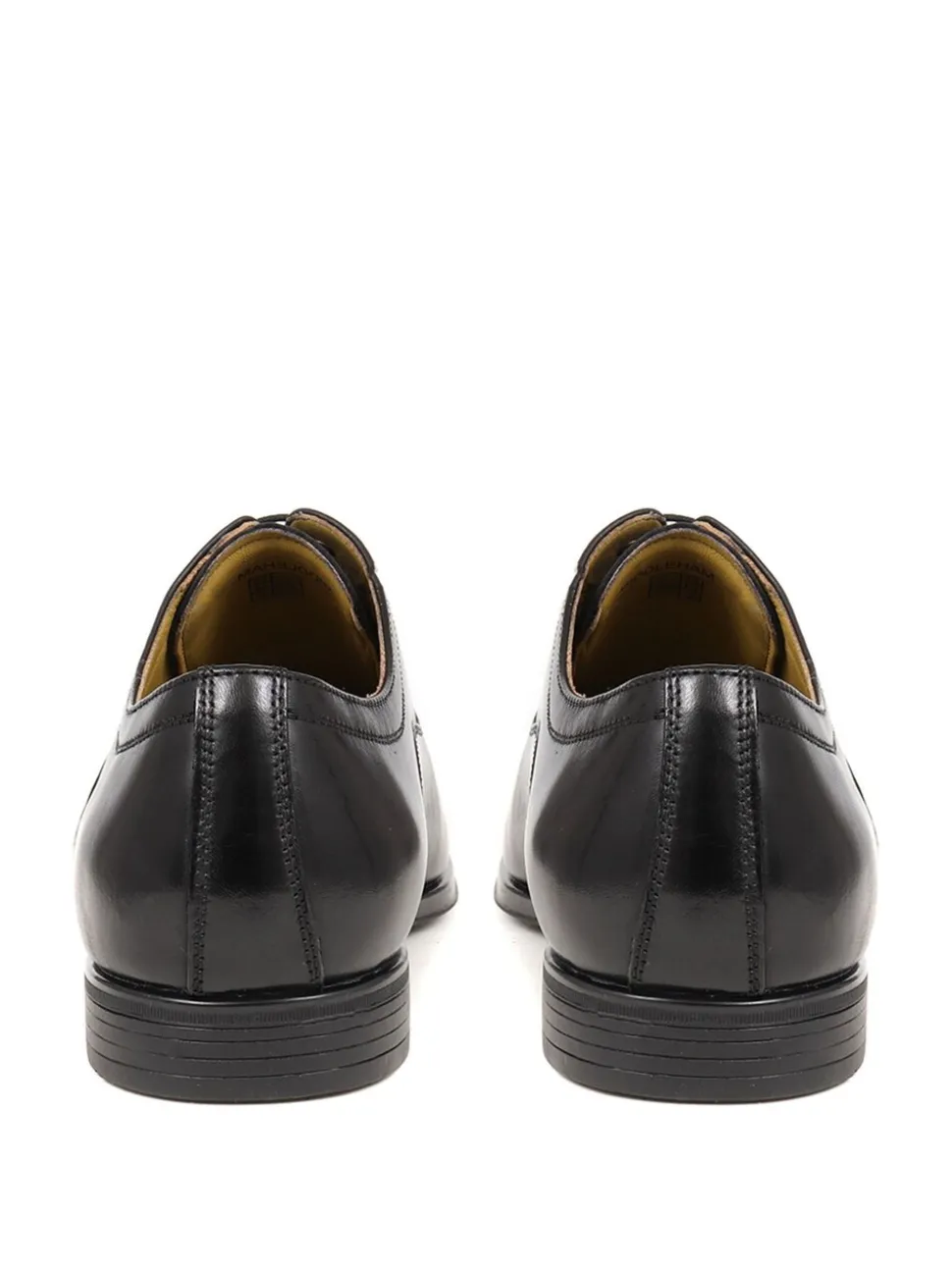 Jones Bootmaker Black Middleham Leather Oxford Black Shoes