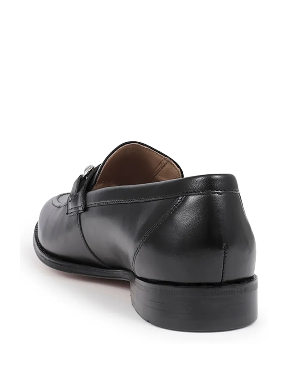 Jones Bootmaker Black Reece Leather Loafers