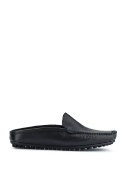 Jones Bootmaker Black Zethan Full Slippers