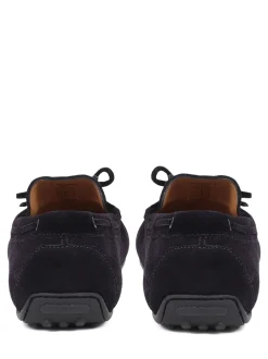 Jones Bootmaker Blue Plymouth Leather Moccasins