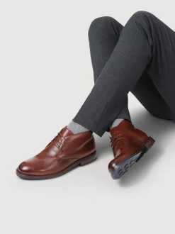 Jones Bootmaker Brown Deacon Suede Chukka Boots
