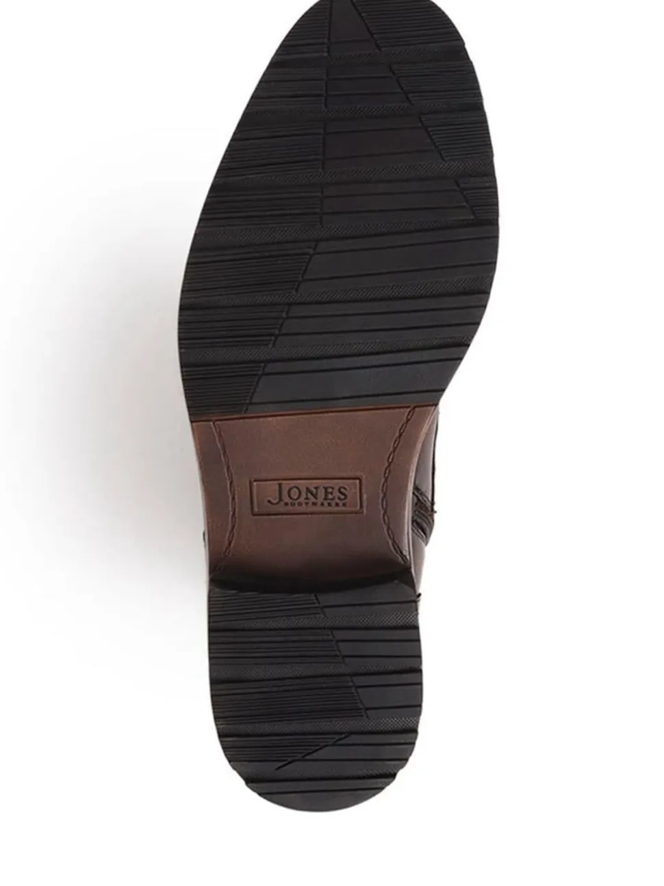 Jones Bootmaker Brown Derry Leather Lace-Up Boots
