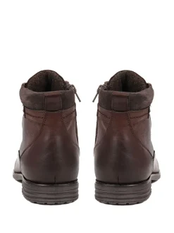 Jones Bootmaker Brown Docklands Leather Lace Up Boots
