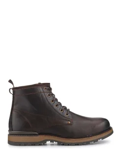 Jones Bootmaker Brown Ealing Leather Ankle Boots