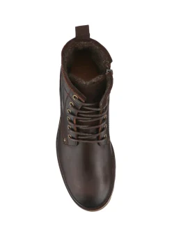 Jones Bootmaker Brown Ealing Leather Ankle Boots