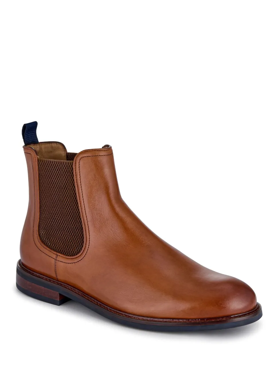 Jones Bootmaker Brown Eastbourne Leather Chelsea Boots