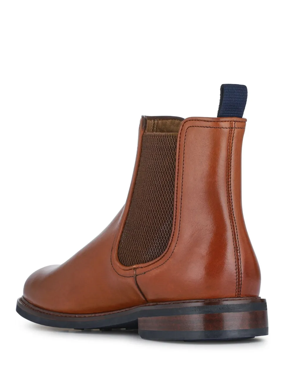 Jones Bootmaker Brown Eastbourne Leather Chelsea Boots