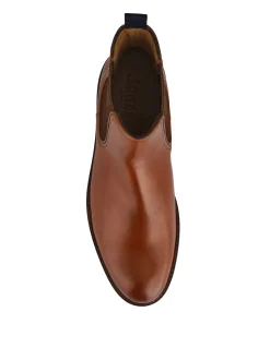 Jones Bootmaker Brown Eastbourne Leather Chelsea Boots