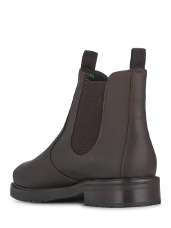 Jones Bootmaker Brown Emile Wide Fit Leather Slip-On Boots