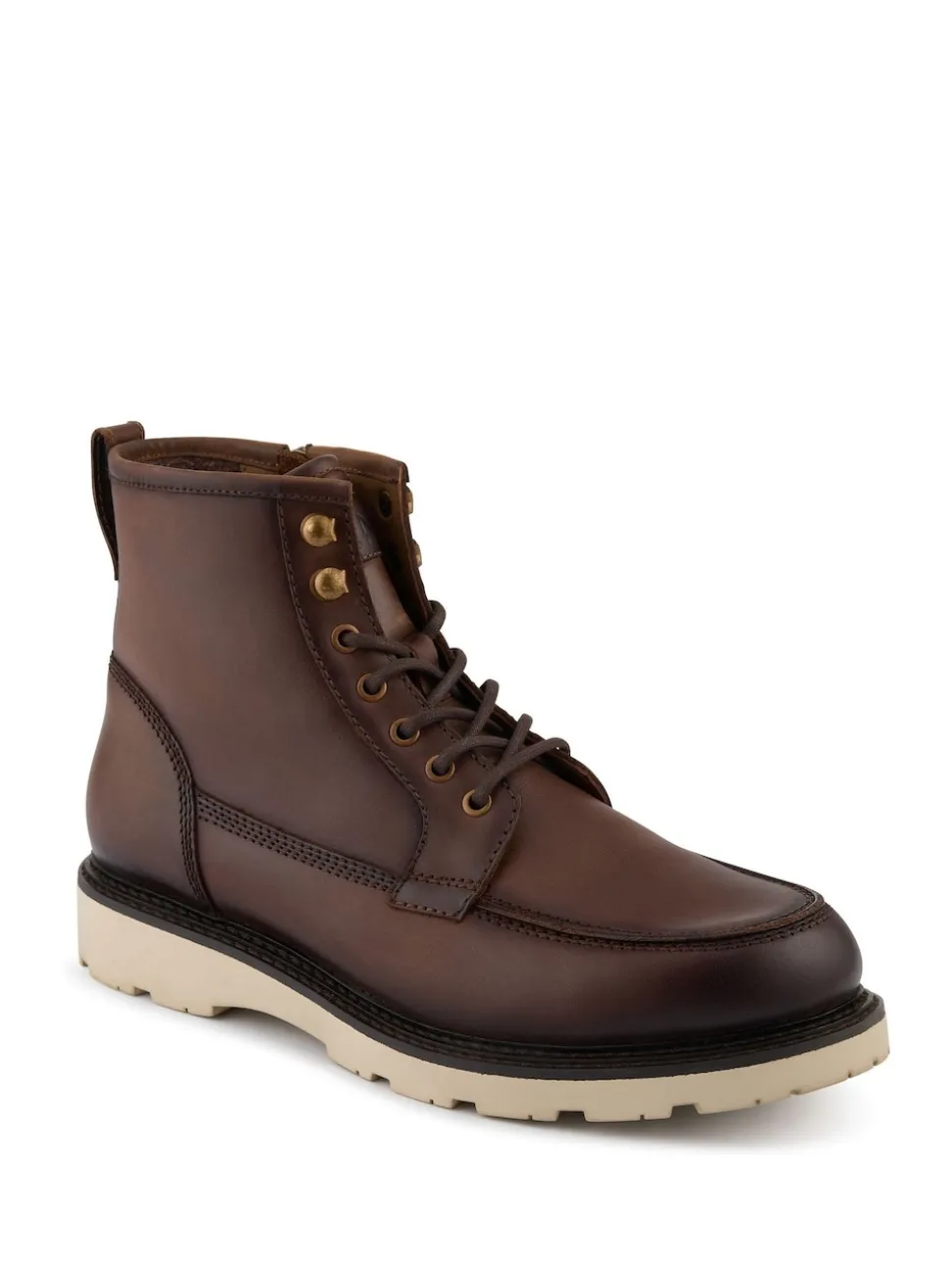 Jones Bootmaker Brown Essex Chunky Leather Boots