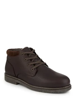 Jones Bootmaker Brown Halifax Waterproof Leather Ankle Boots