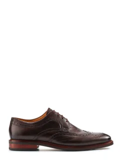 Jones Bootmaker Brown Longwood Suede Derby Brogues