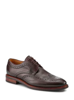 Jones Bootmaker Brown Longwood Suede Derby Brogues