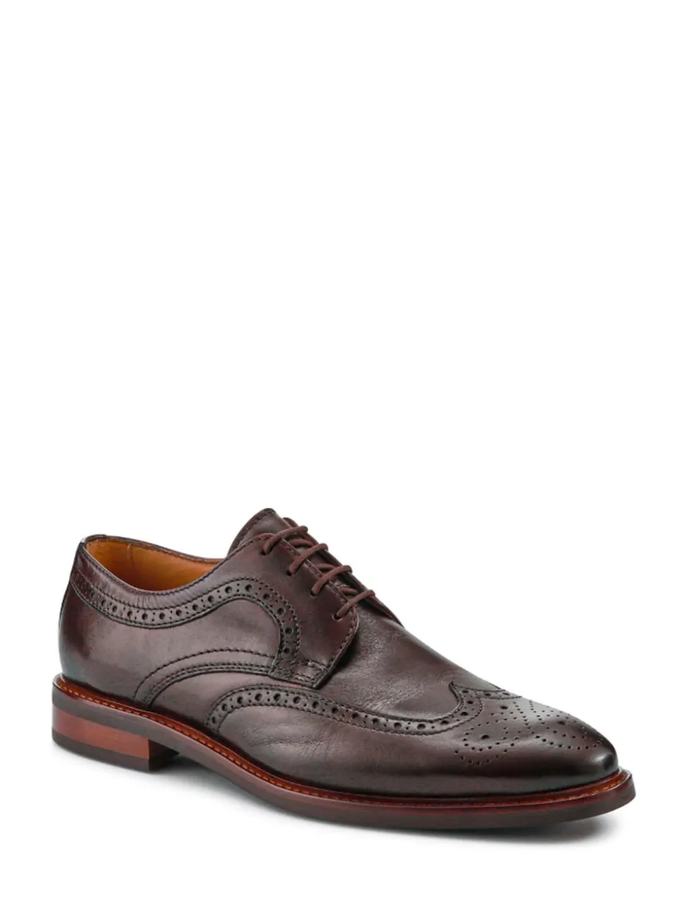 Jones Bootmaker Brown Longwood Suede Derby Brogues