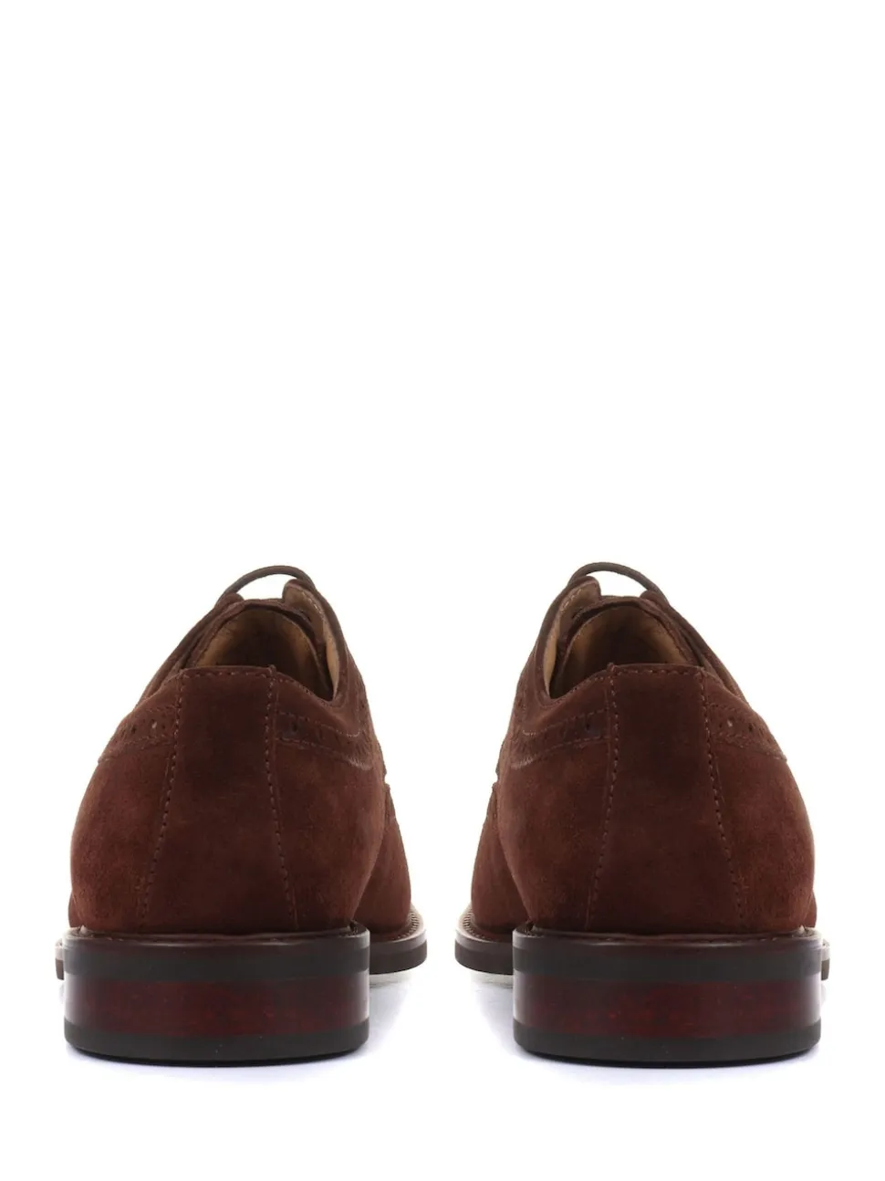 Jones Bootmaker Brown Longwood Suede Derby Brogues