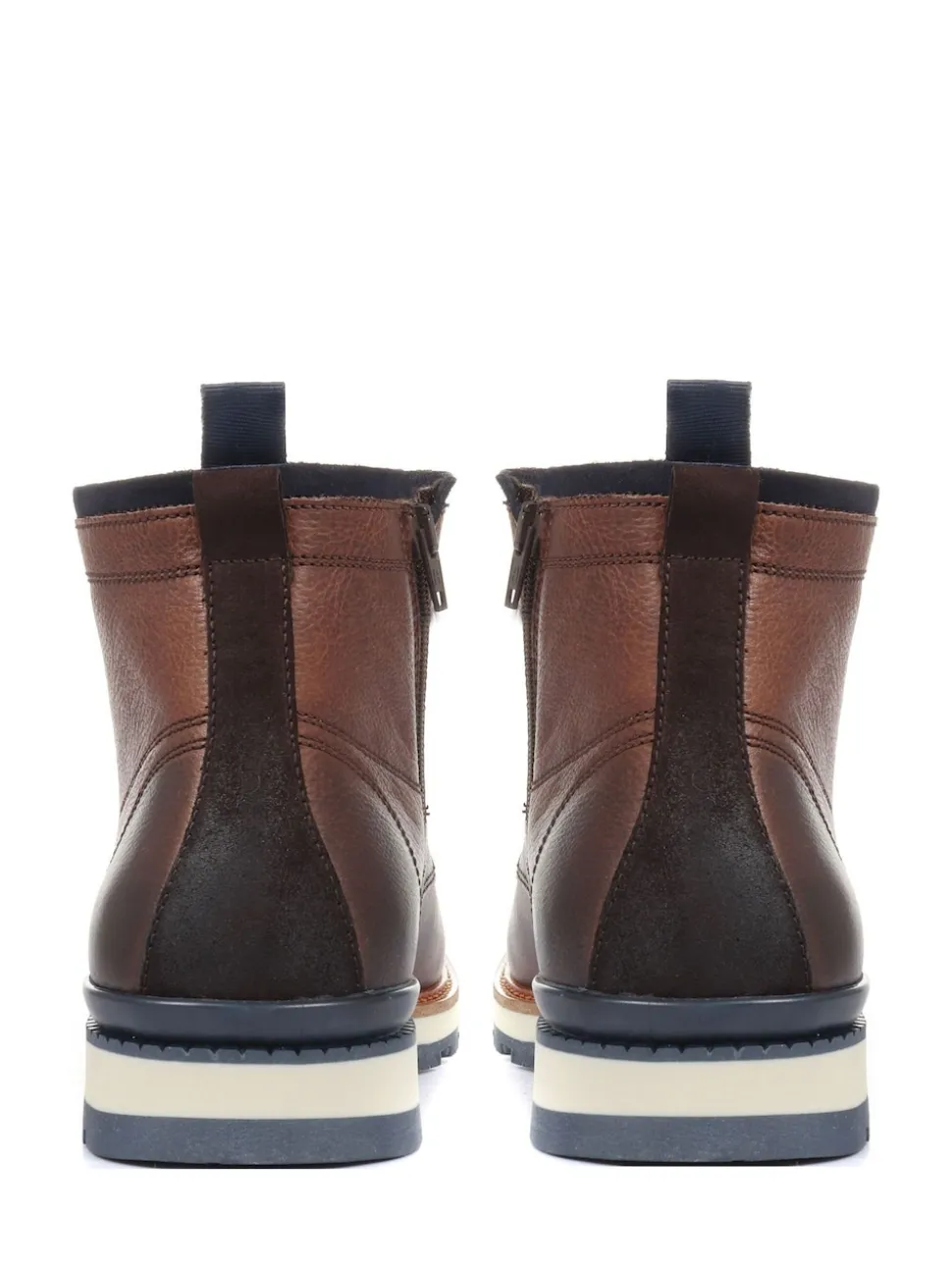 Jones Bootmaker Brown Mens Ealing Leather Ankle Boots