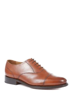 Jones Bootmaker Brown Men’s Leather Wide-Fit Lace Smart Shoes