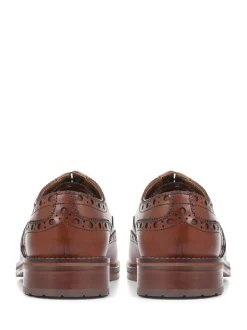 Jones Bootmaker Brown Mens Bertie Oxford Leather Brogues