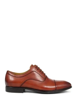 Jones Bootmaker Brown Middleham Leather Oxford Black Shoes