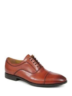 Jones Bootmaker Brown Middleham Leather Oxford Black Shoes