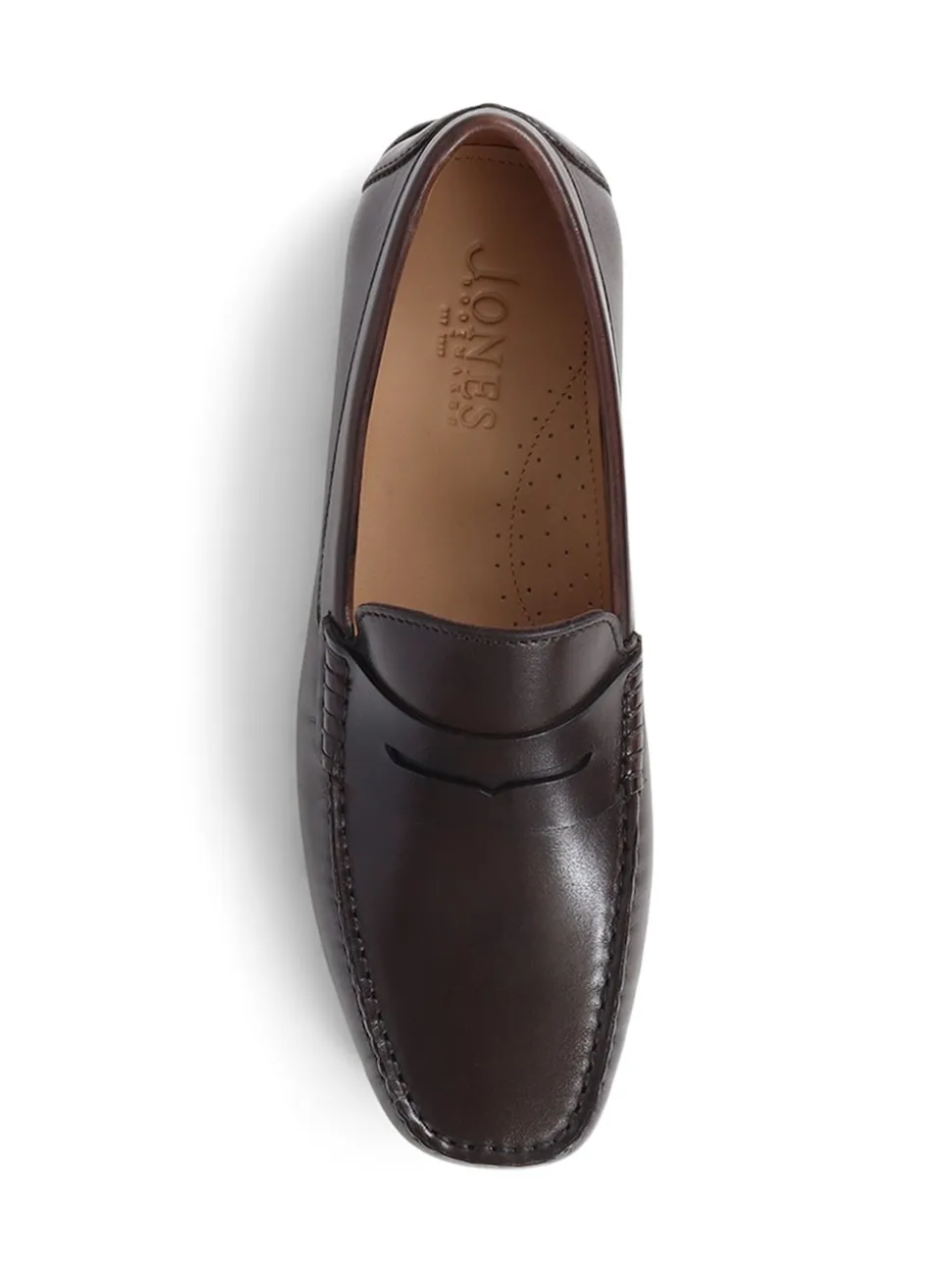 Jones Bootmaker Brown Paterson Leather Loafers